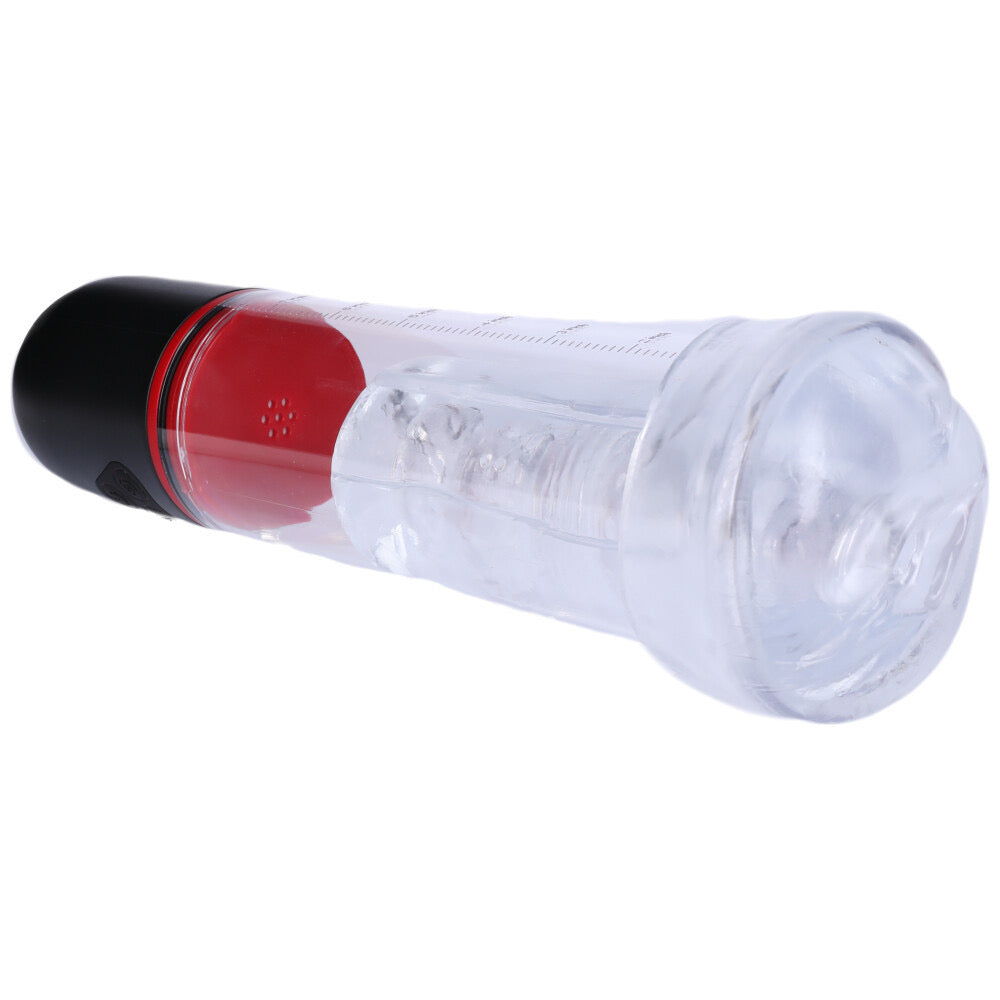 3-in-1 Brotar Vibrating Penis Pump, Stroker, & Sucker